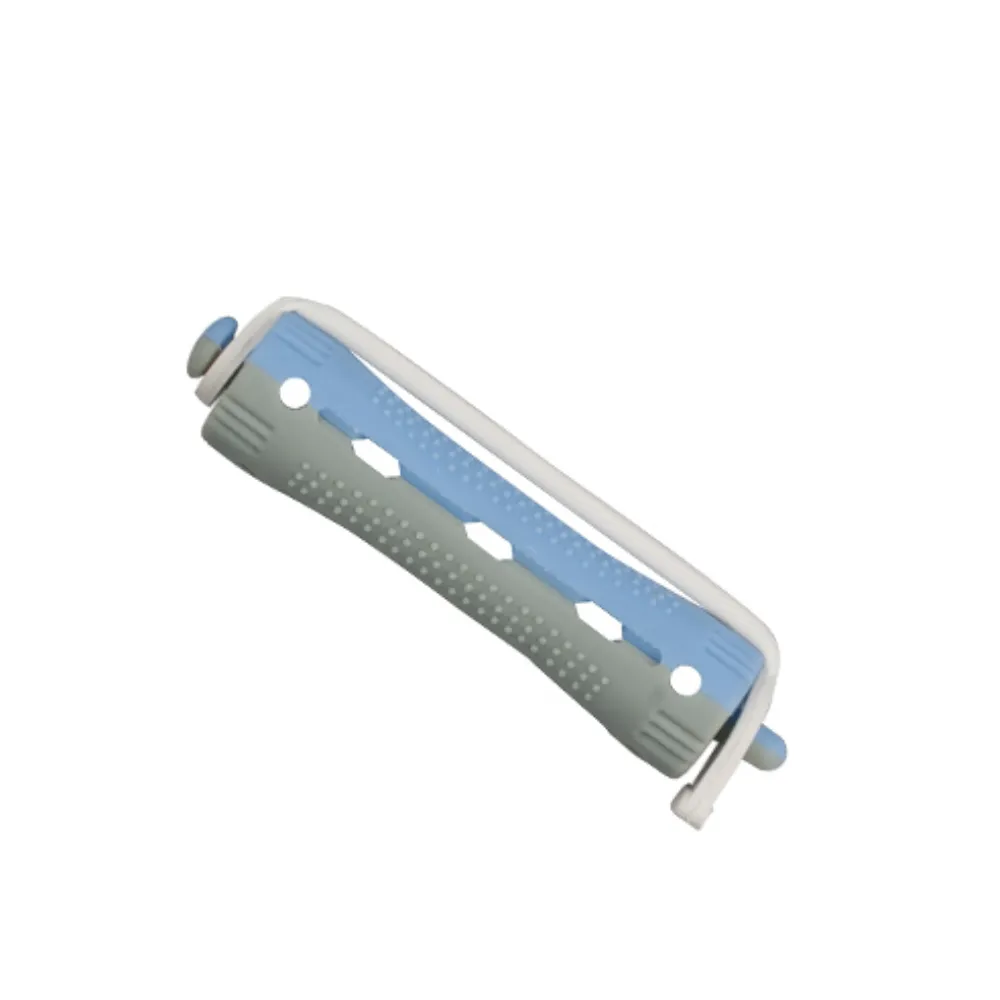 Eurostil Bigudí Plastico Corto Azul Gris 12ud Eurostil Bigudí Plastico Corto Azul Gris 12ud